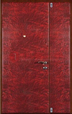Красная тамбурная дверь ДТМ-33 в Пензе