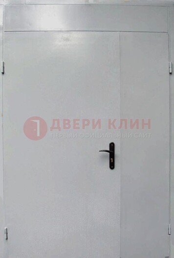 Тамбурная дверь ДТМ-5 с фрамугой сверху